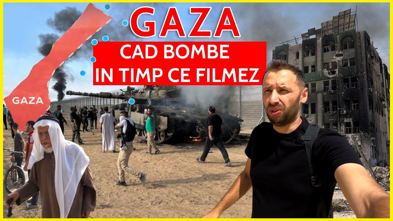 GAZA | Am ajuns în LOCUL unde OAMENII MOR | Mi-am RISCAT VIAȚA pentru acest vlog