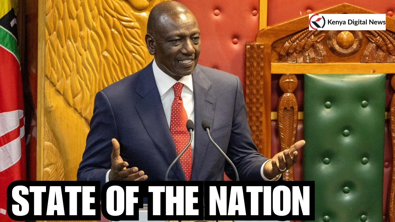 President Ruto's FULL Address to the Nation in Parliament, Receives standing Ovation
