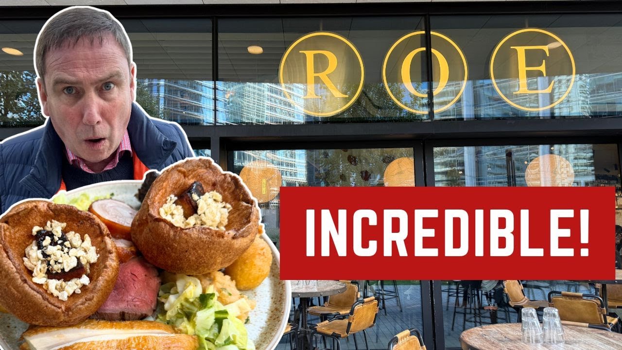 I Review The UK'S BIGGEST SUNDAY ROAST!? INCREDIBLE! By FALLOW!