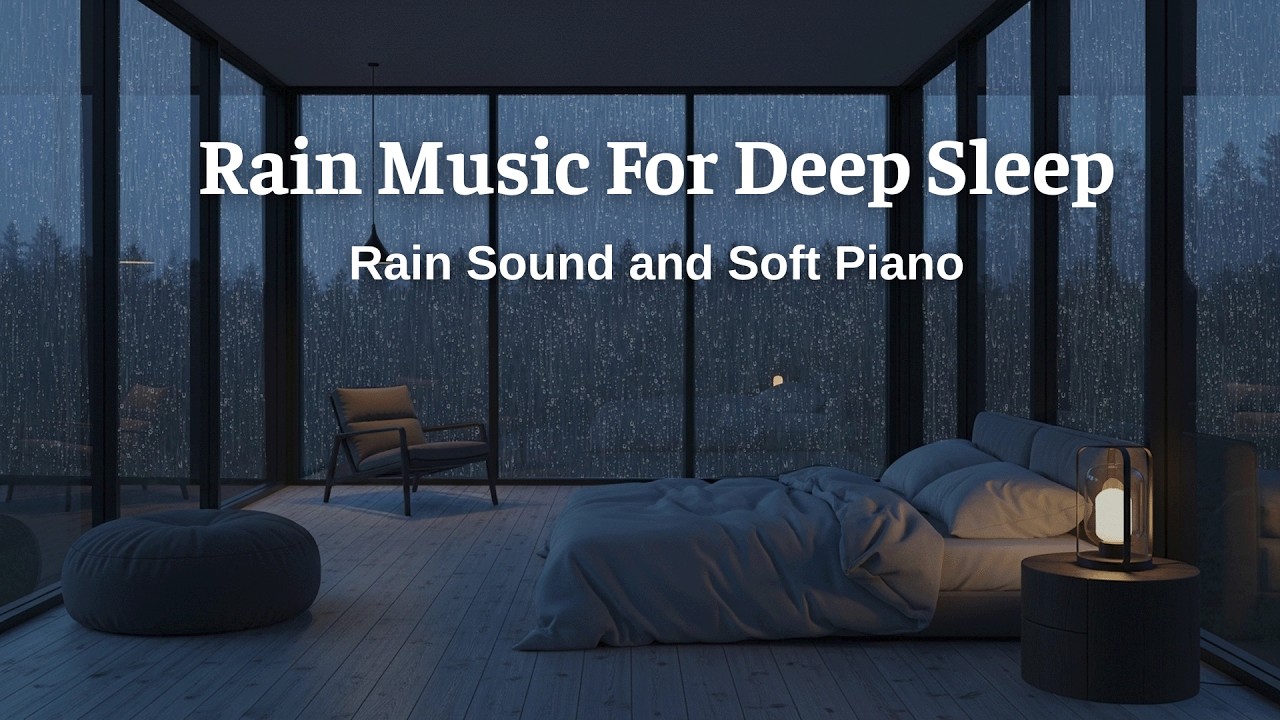 Soft Rain and Piano Melodies to Relax Your Mind and Drift into Rest