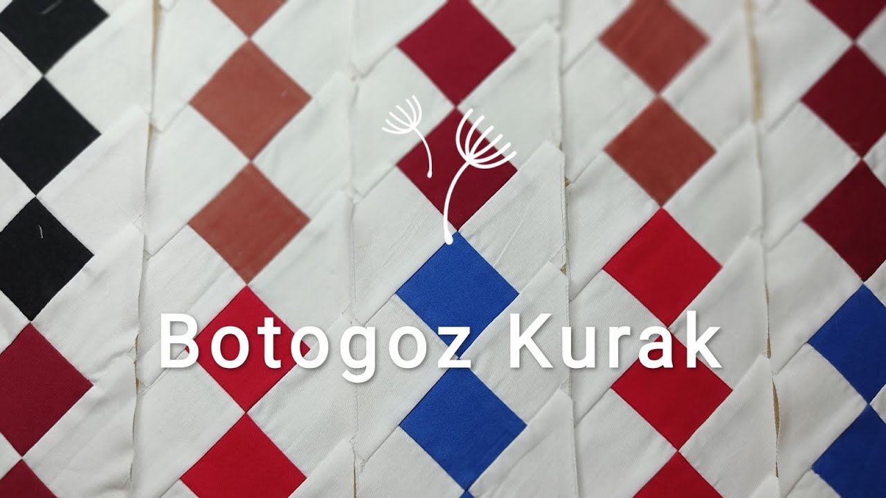 Botogoz Kurak - Ботогоз Курак бордюрный блок для Курак тошок, лоскутное панно, лоскутное одеяло