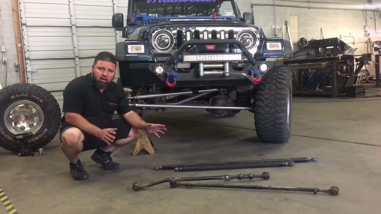 RPM Steering Jeep Wrangler TJ, LJ, XJ Heim Steering Kit