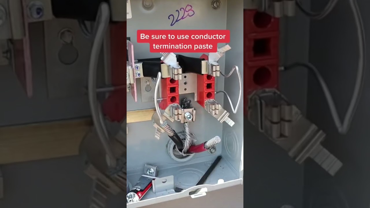 Meter Base Installation! #shorts #construction #electrical #diy