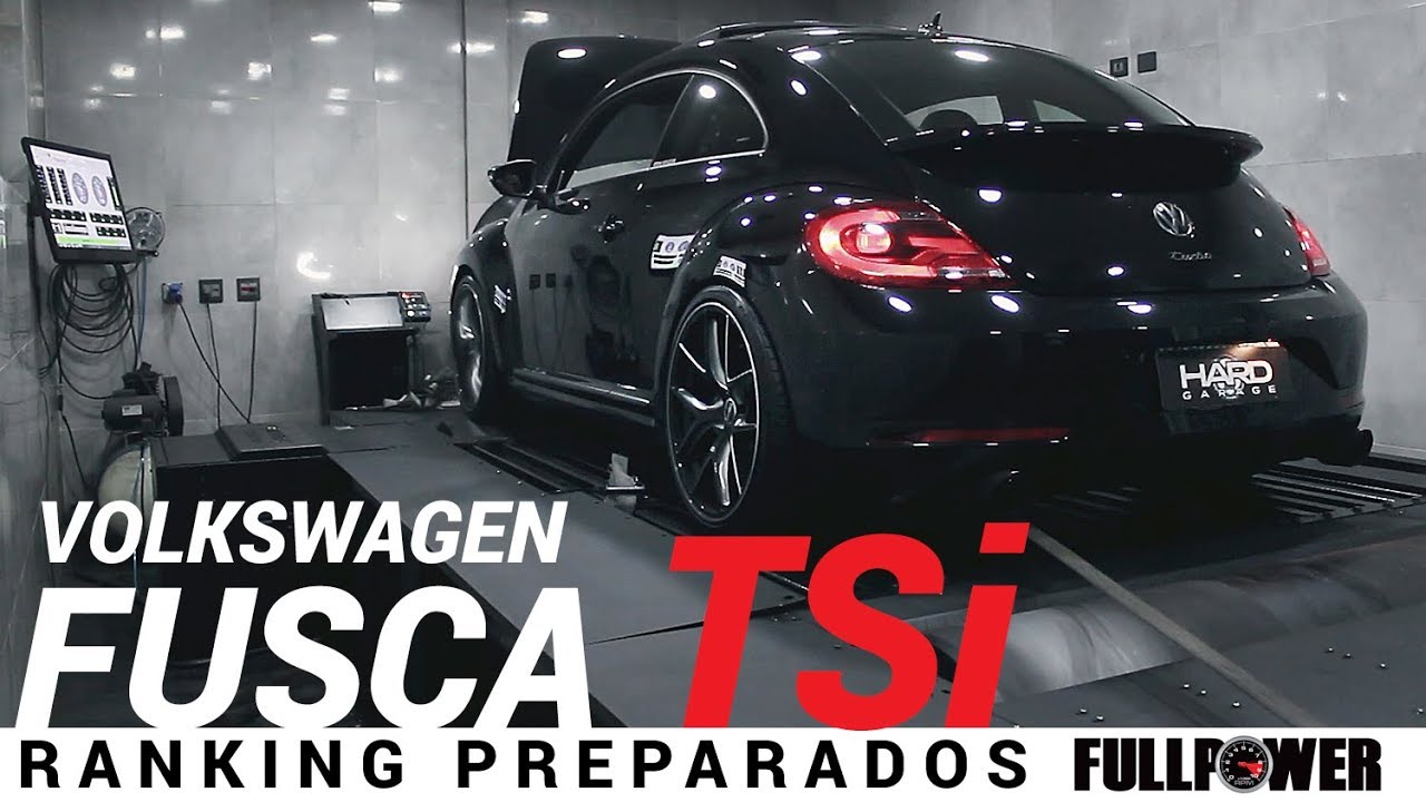 VW Fusca TSi com rodas e pneus 20