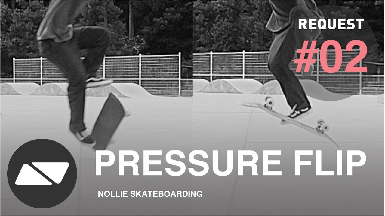 PRESSURE FLIP [スケボー REQUEST HOWTO #2.0]