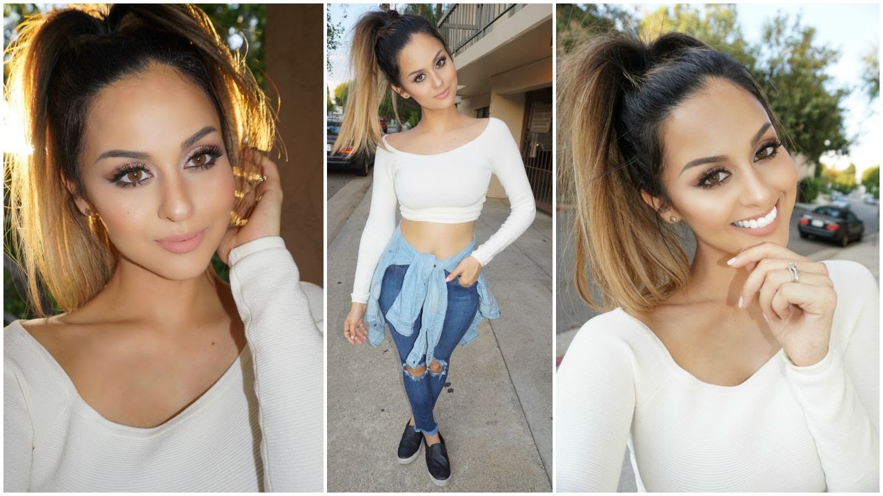 Get Ready With Me! l Makeup & Outfit