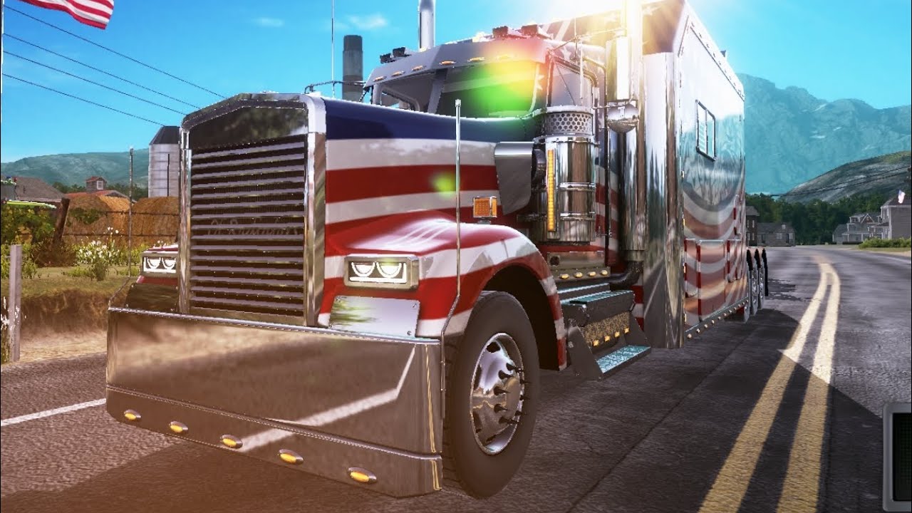 Truck driving cargo gaming 