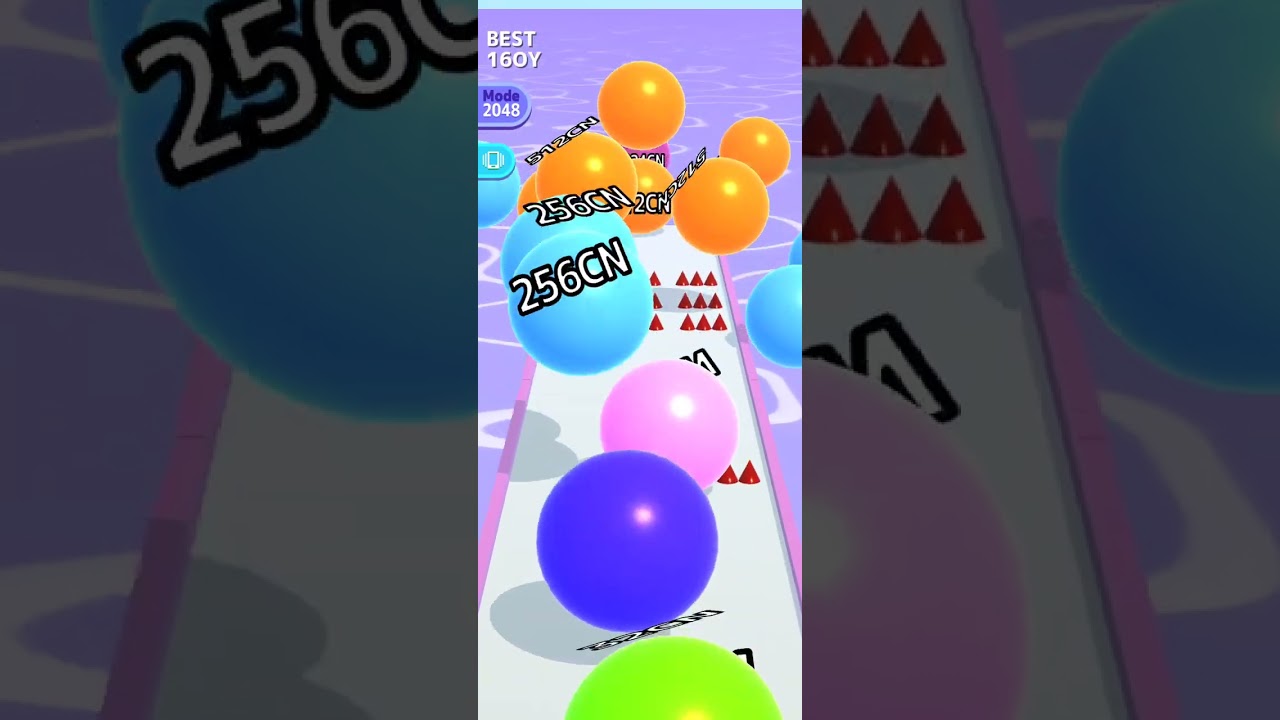 BALL RUN 2048 - STOP ON 8192¶S (8192DNS) PART 1 64HK