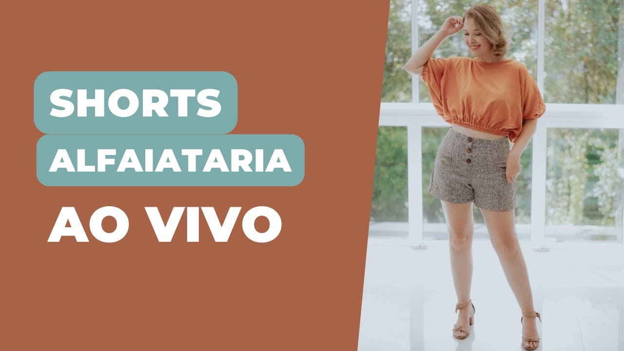 Shorts Estilo Alfaiataria :: AO VIVO