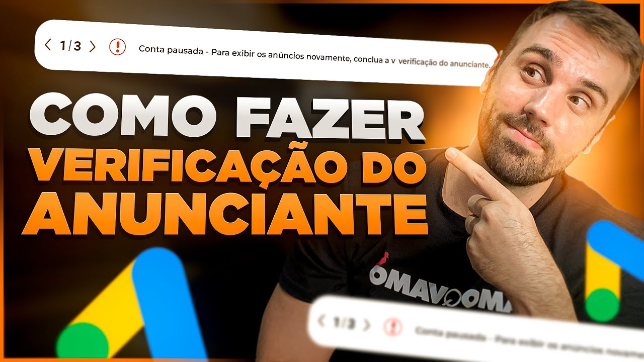 Como fazer a verificação do anunciante (Sendo Afiliado no Google Ads)