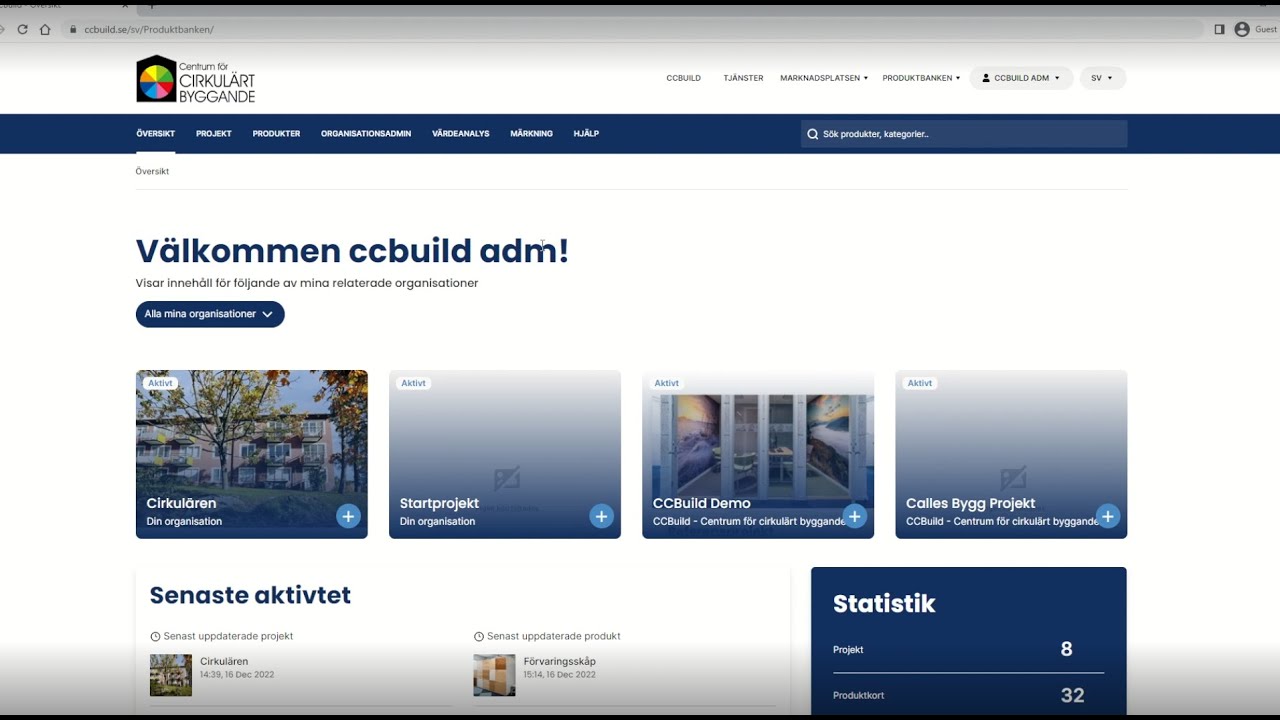 3 Produktbanken - Inventera byggprodukter och m&ouml;bler