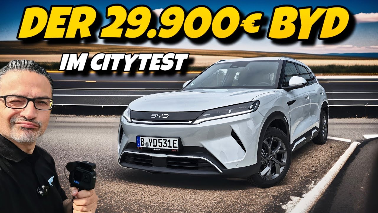 Bezahlbar und sogar Gut! BYD Atto2 Citytest. Das Auto für Familien mit kleinem Budget. #ev
