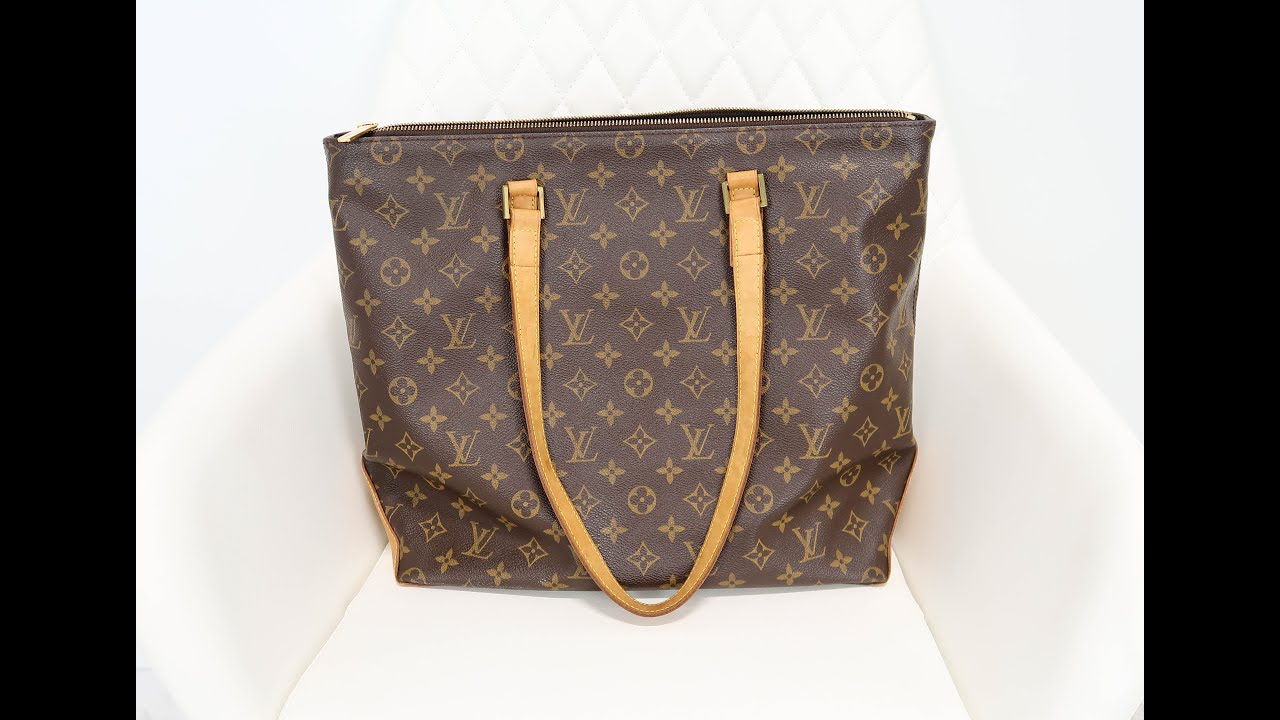Authentic Louis Vuitton Monogram Cabas Mezzo