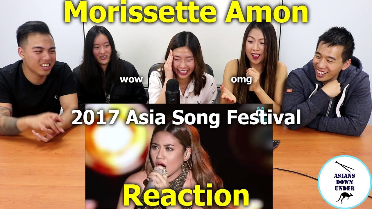 Morissette Amon - 2017 ASIA SONG FESTIVAL | Reaction - Aussie Asians