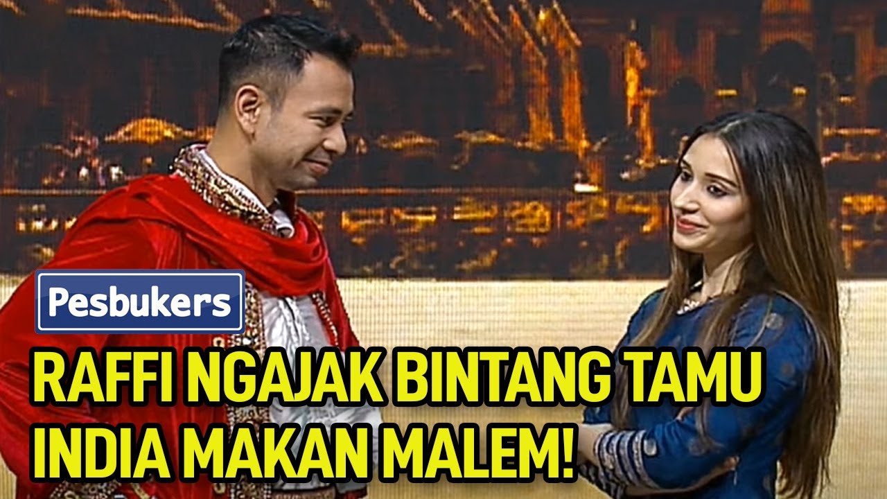 Raffi ngajak bintang tamu India makan malem!