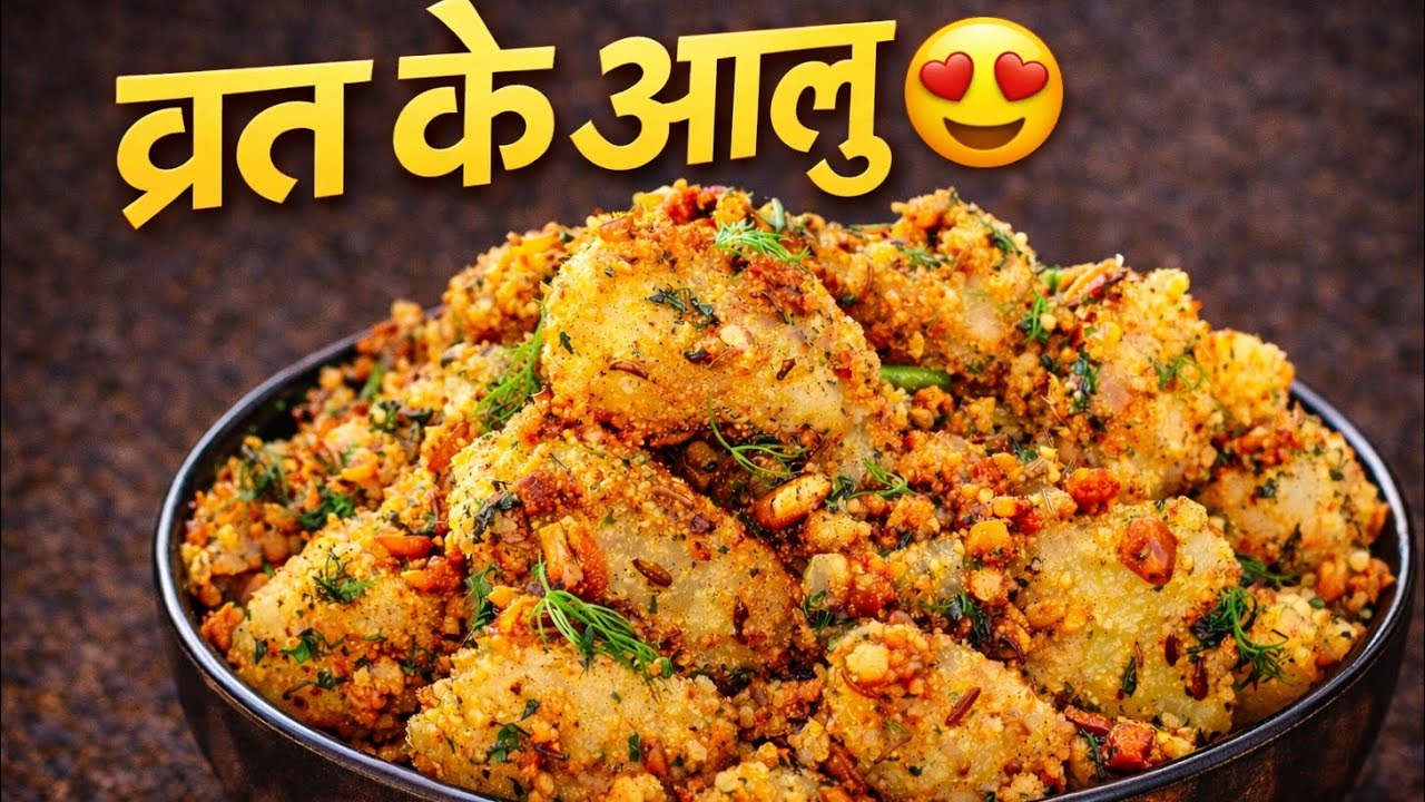 व्रत के आलू ऐसे बनाओगे तो बार-बार बनाओगे 😍 | Vrat Ke Aloo Recipe | Fasting Special