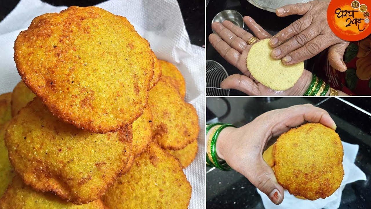 प्लास्टिकचा वापर न करता कोंबडी वडे हातावर थापण्याची सोप्पी पद्धत । मालवणी वडे । Kombdi Vade Recipe
