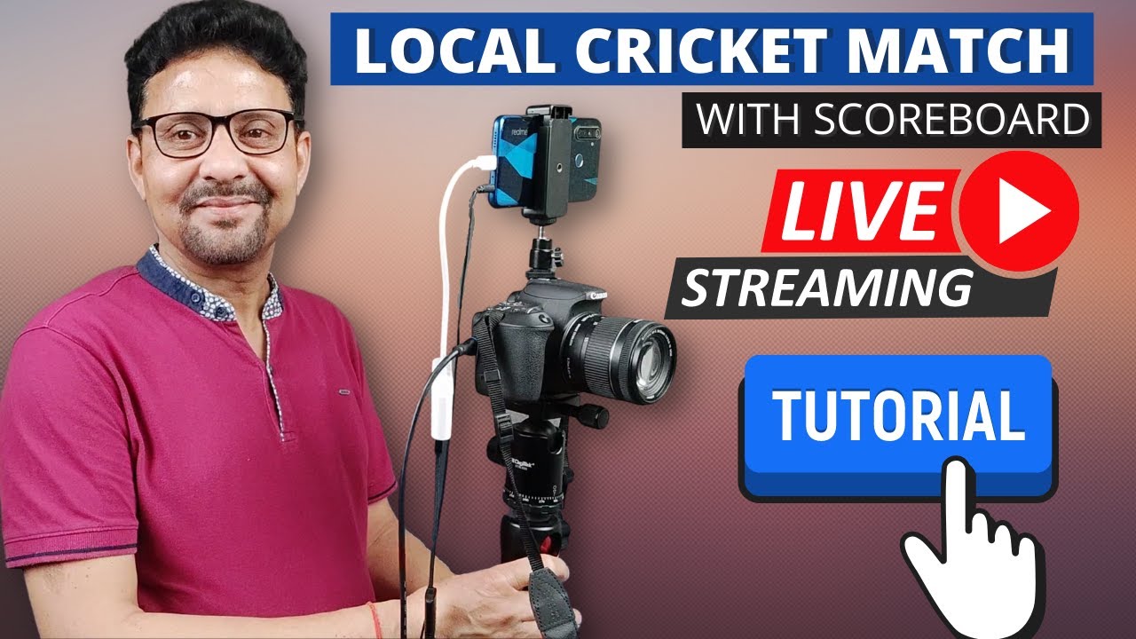 How To Live Streaming Local Cricket Match | Kirtan Live Streaming On YouTube | Hindi