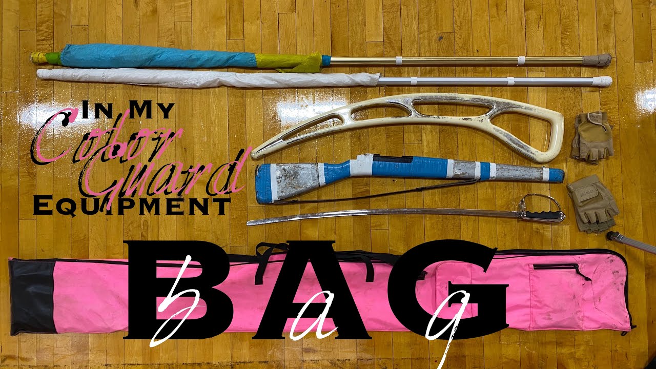 What&rsquo;s in my guard equipment bag? - How to color guard