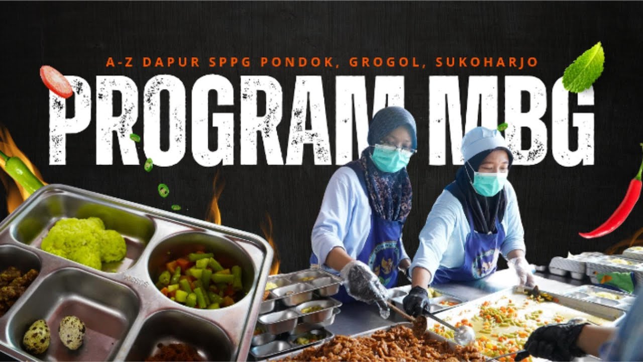 ARIA BIMA CEK DAPUR PROGRAM MBG ? ADA APANYA ? - SPPG PONDOK, GROGOL, SUKOHARJO