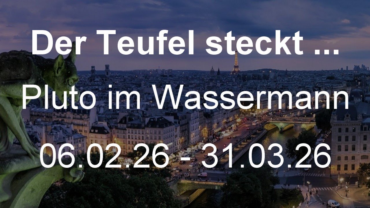 Der Teufel steckt ...: Pluto 26 02 06 - 26 03 31 #astrologie #astromonie #pluto