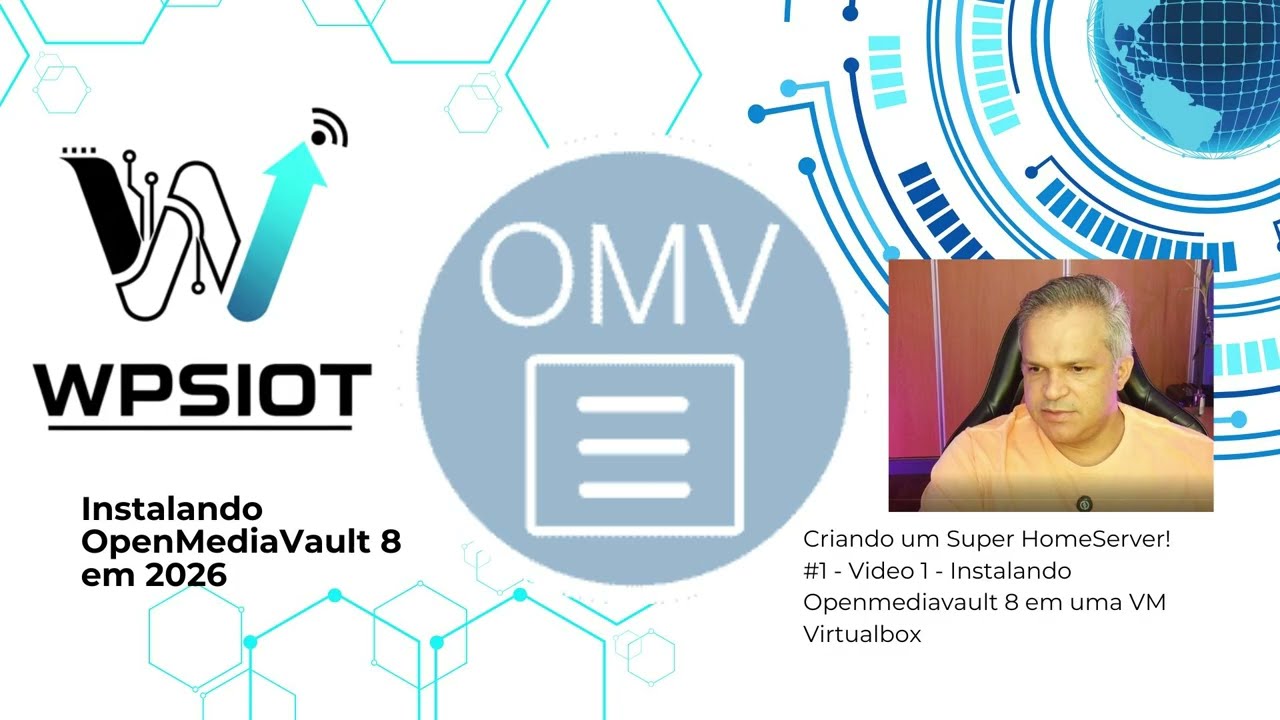 #1 Openmediavault8 - Instalação  Openmediavault 8 em 2026 - Crie facilmente seu homelab!