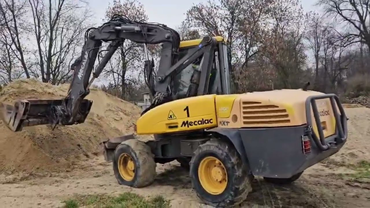 Nowy Nabytek w naszej firmie!🧱🔥 Koparka Mecalac 12MXT