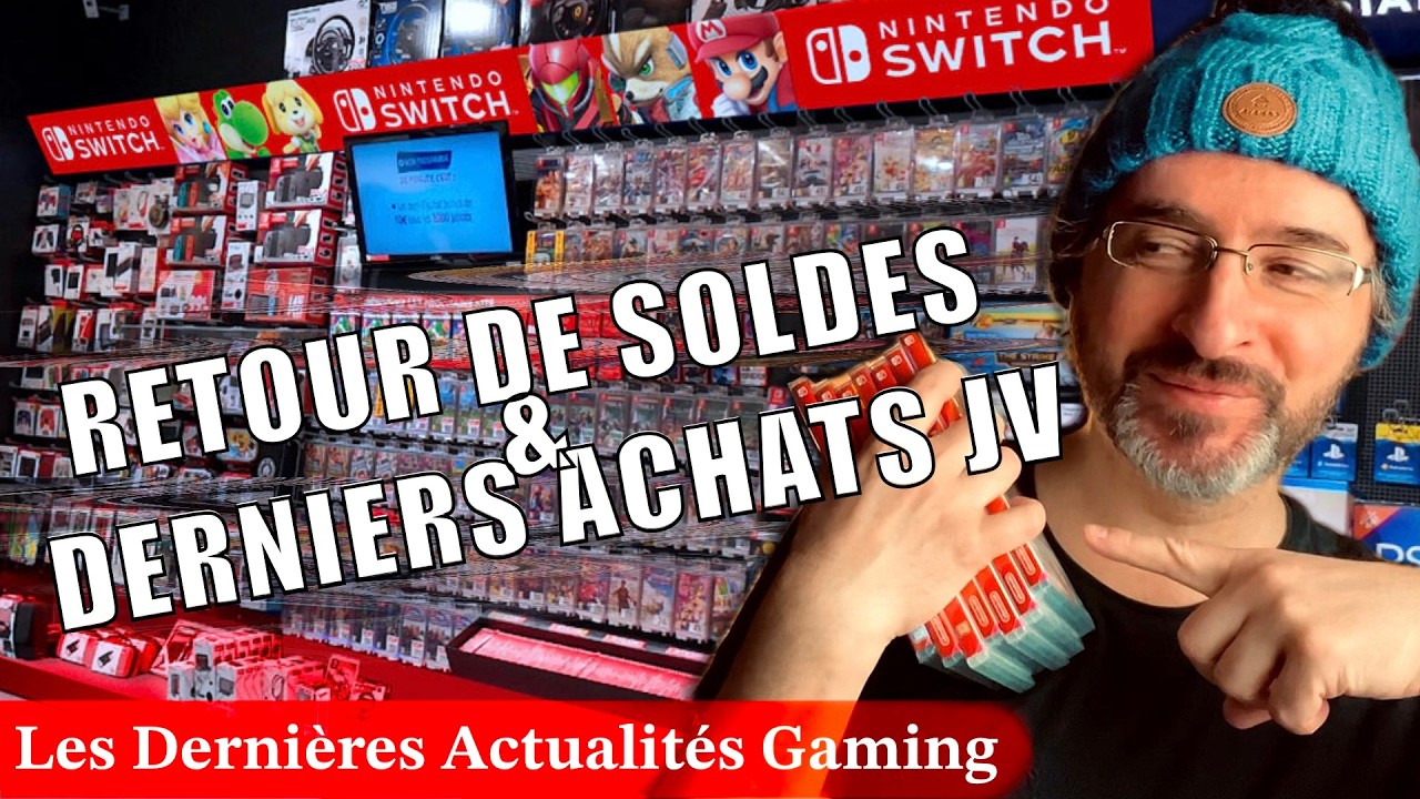 ASMR Les dernières actualités Gaming / Retour de Soldes