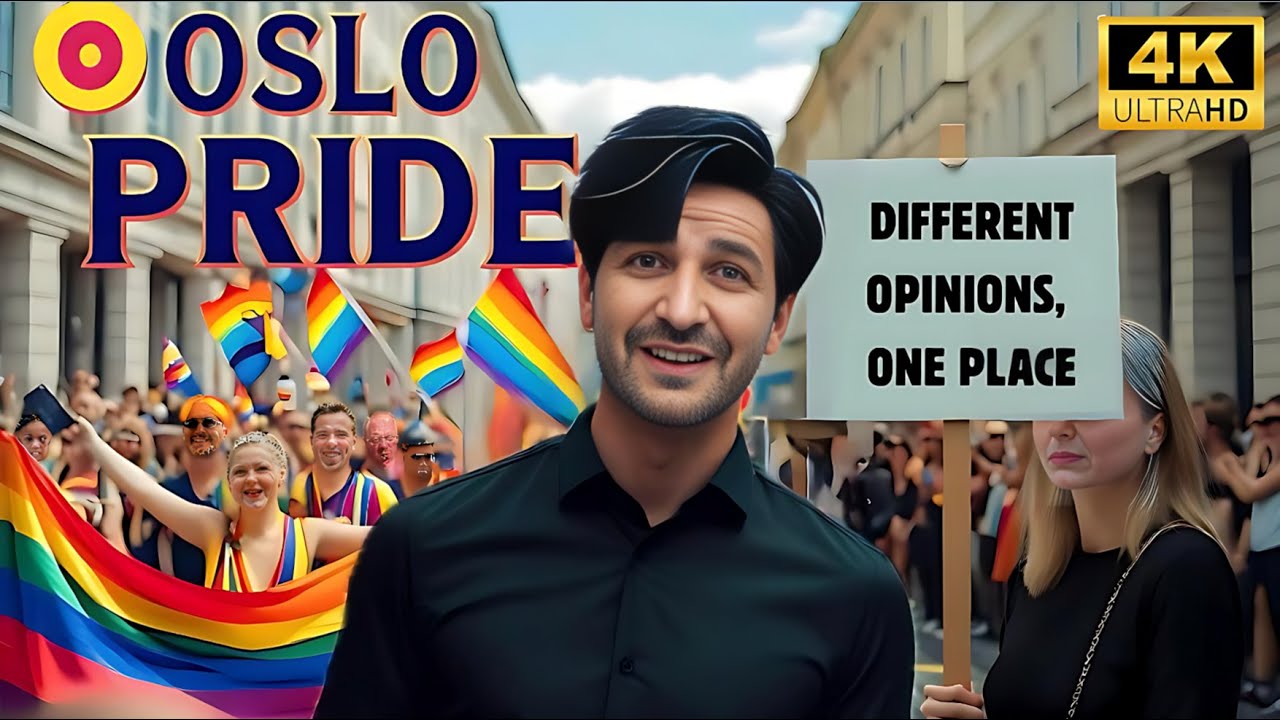 Oslo Pride Parade 🇳🇴 | A Peaceful Celebration of Diversity & Respect 4K