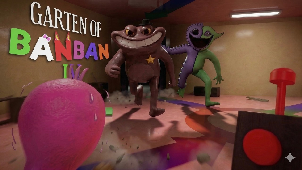 世界で大人気の怖すぎる幼稚園に突撃してみた【Garten of Banban 4】＃2
