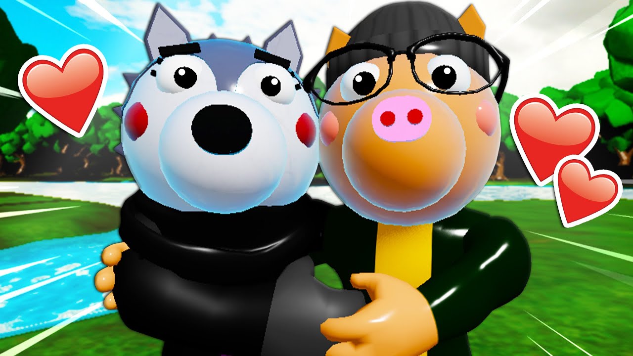 Willow Wolf Has A Crush On Pony?! A Roblox Piggy Movie (Book 2 Story)