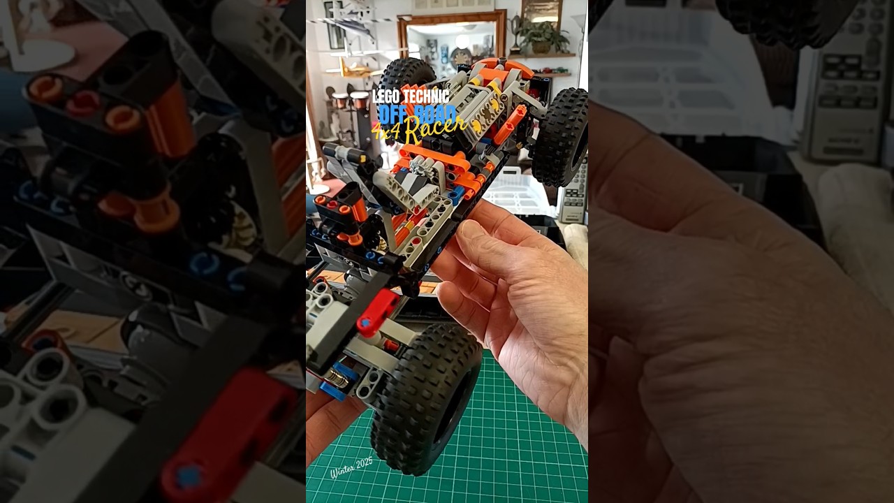 LEGO TECHNIC OFF-ROAD RACER 4X4 TECHNICAL BUILD #RC Pete's FPV WORKSHOP