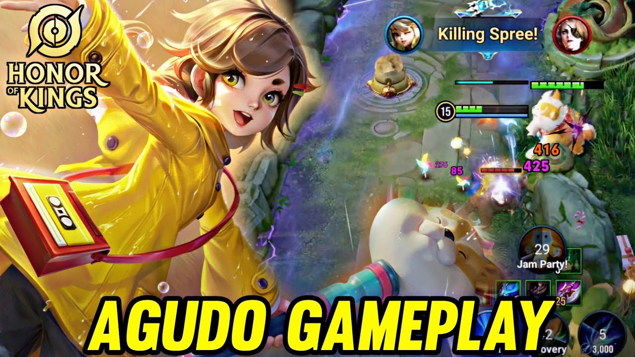 HOK : AGUDO GAMEPLAY | IN JUNGLE - HONOR OF KINGS