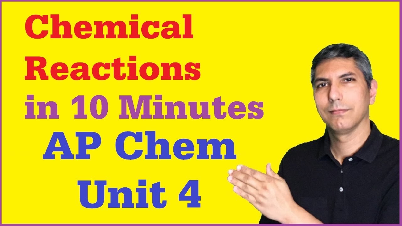 AP Chemistry Unit 4 Review - Chemical Reactions in 10 Minutes!