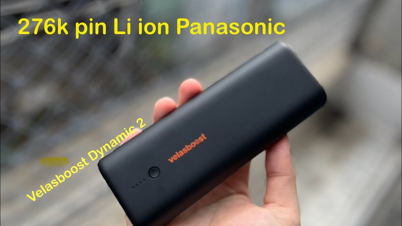 Velasboost Dynamic 2 - Sạc dự phòng lõi pin 21700 Panasonic săn sale chỉ 276k