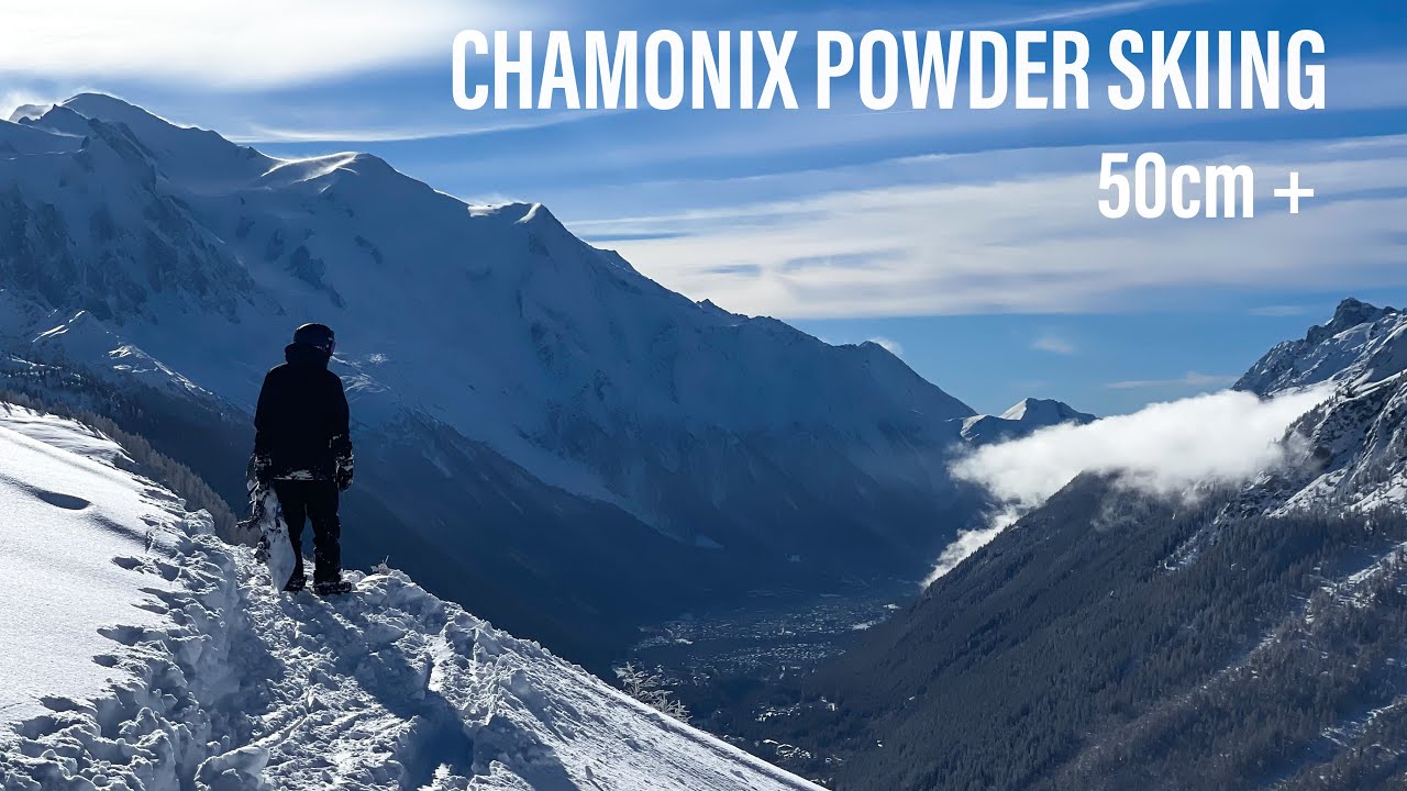 Powder Skiing Chamonix | Gopro POV Skiing runs | Full Sends