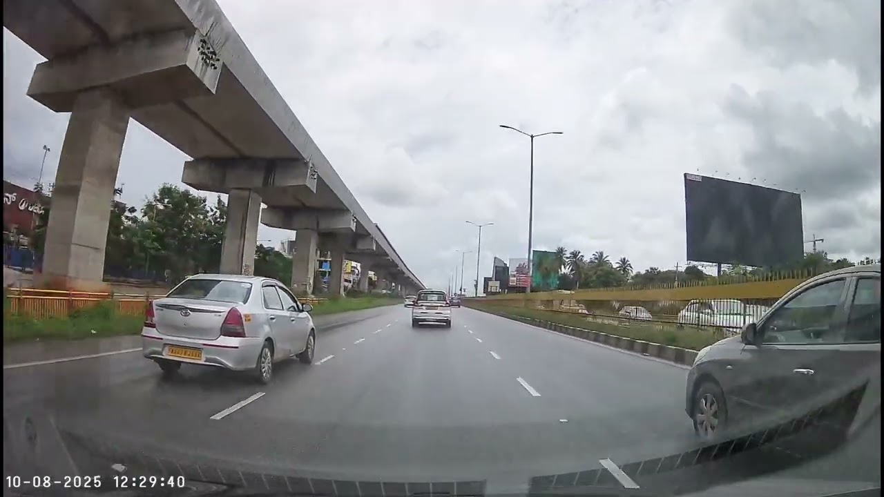 Bangalore City Drive | KIA Exploring the Streets with My Dashcam 🚗 0210