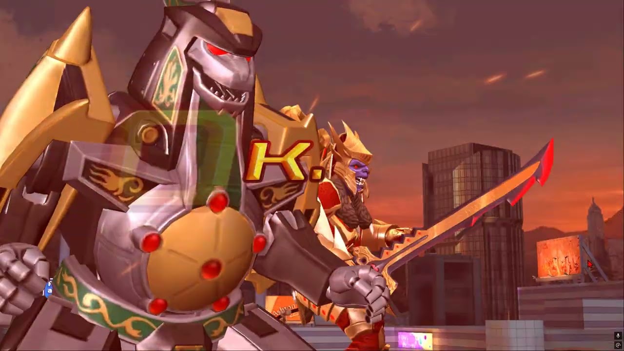 power rangers legacy wars megazords!