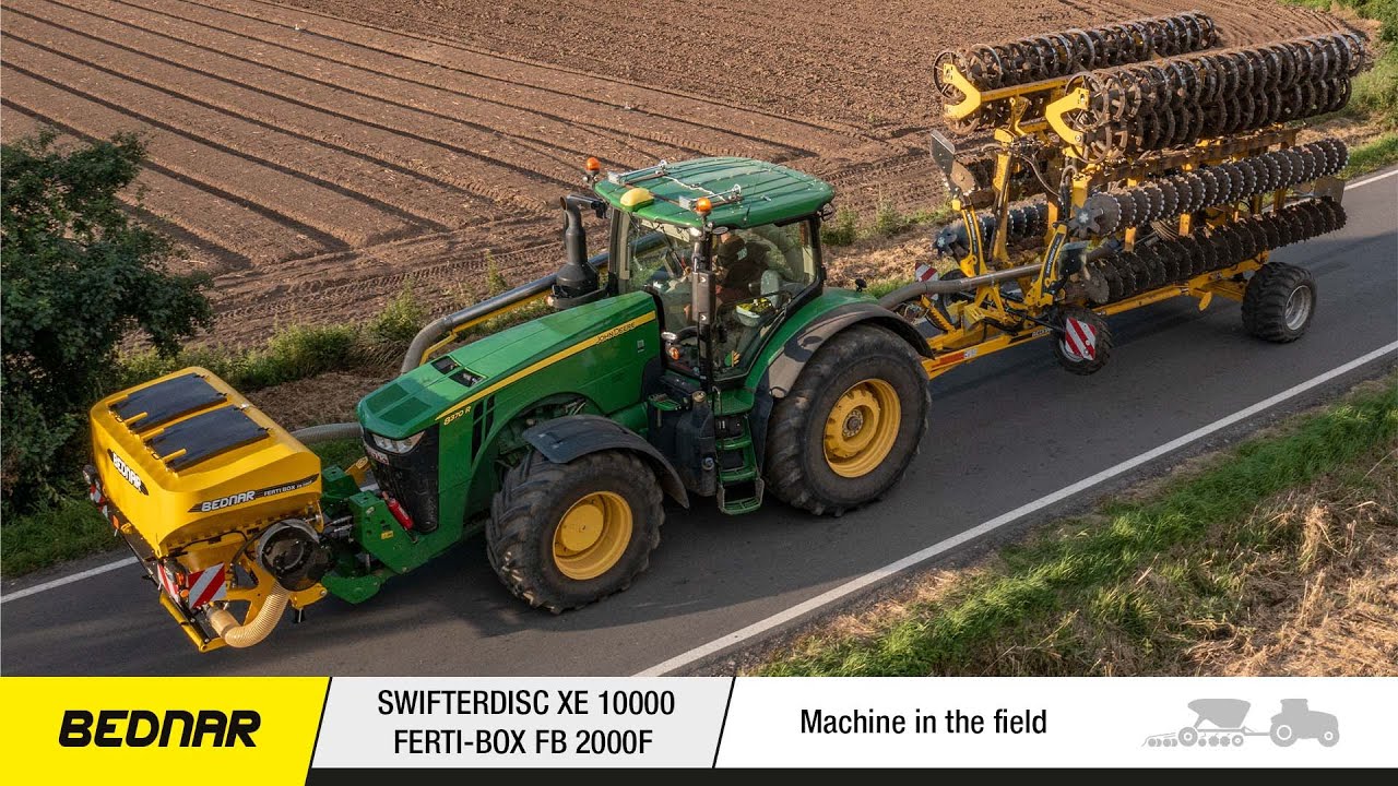 BEDNAR SWIFTERDISC XE 10000 & FERTI-BOX FB 2000F