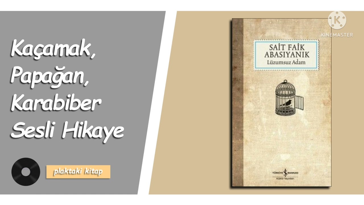 SAİT FAİK ABASIYANIK - KAÇAMAK, PAPAĞAN, KARABİBER | SESLİ HİKAYE