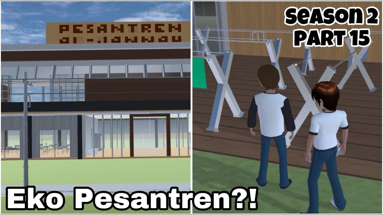 NASIB EKO TINGGAL DIPESANTREN | Drama Sakura School Simulator Indonesia | ATPA |  Sakura Drama