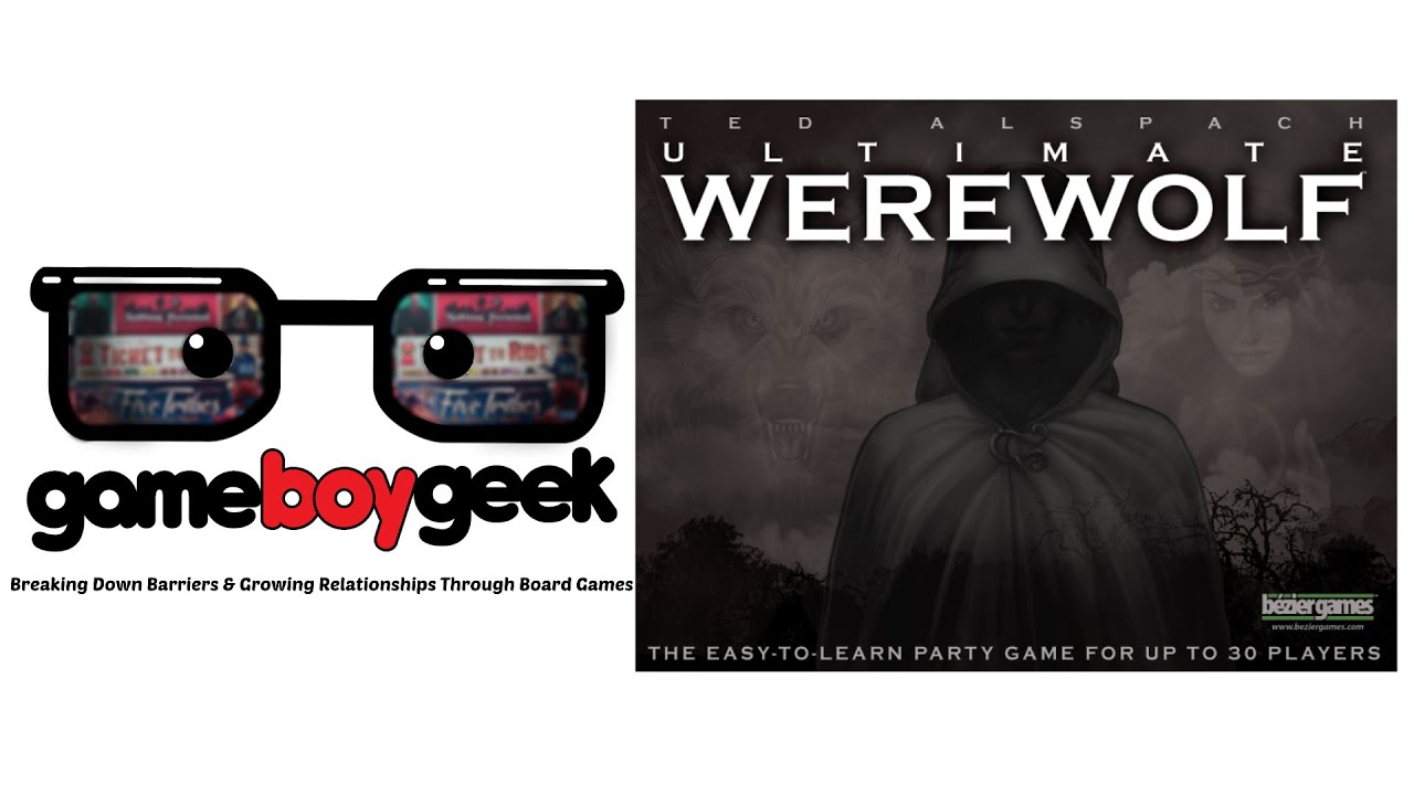 Ultimate Werewolf Quick Overview (Bezier Games)