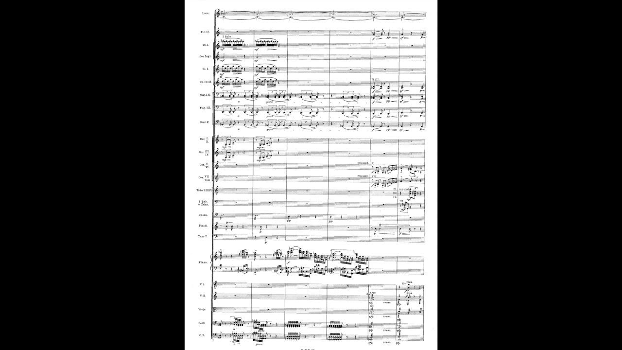 Alexander Scriabin - Prometheus or The Poem of Fire (with score)