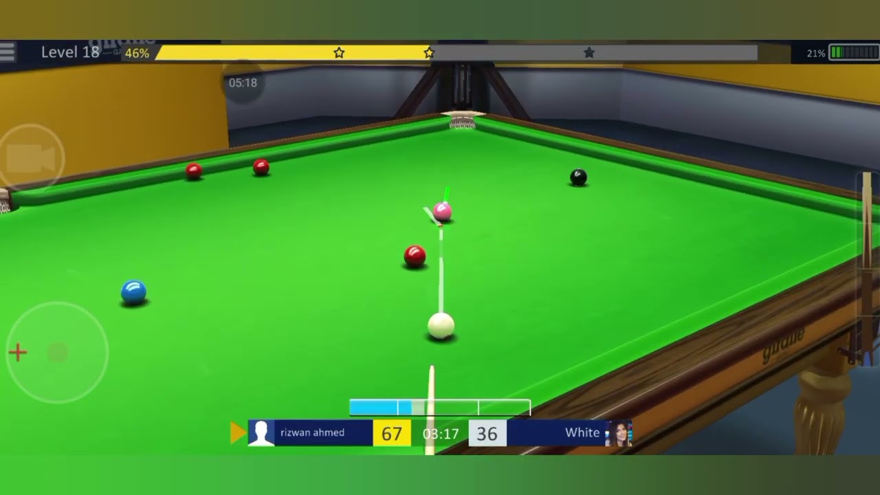 White Ball Crazy Route 🤯🔥and Complete Full Table Clear 😱🔥 | Total Control No Miss Snooker Game 🎯