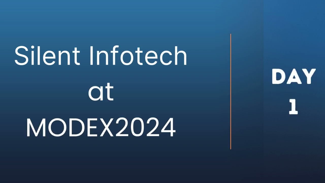 Silent Infotech at MODEX2024 | Day-1 Highlights | MODEX Expo