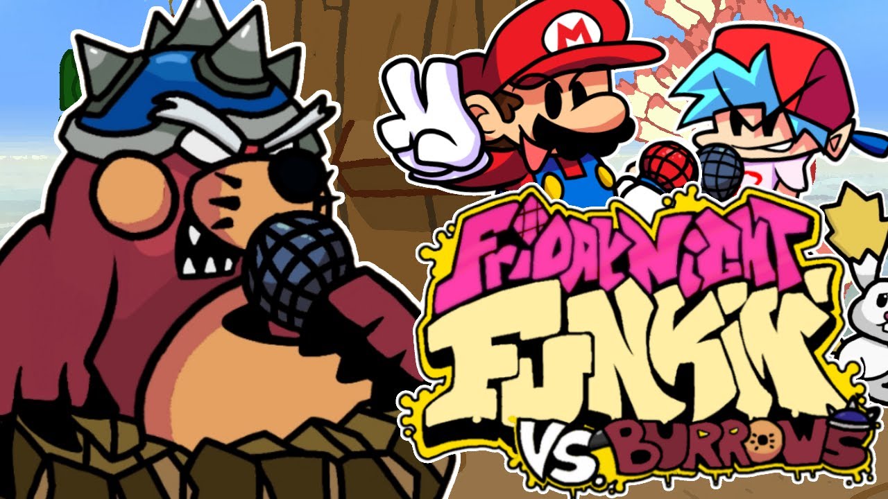 Friday Night Funkin' Mod Showcase: VS. Major Burrows [FULL WEEK]