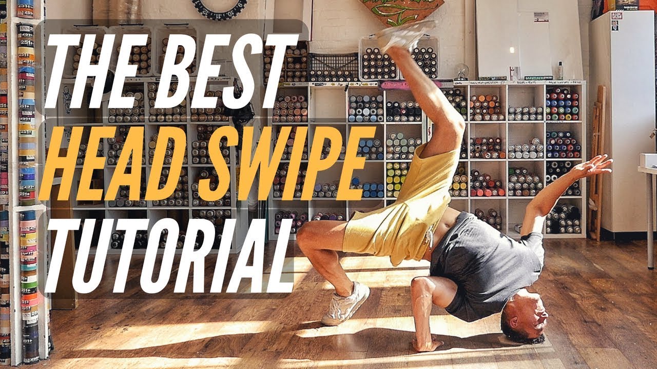 Head Swipe Tutorial: Bboy Power Move Tutorial