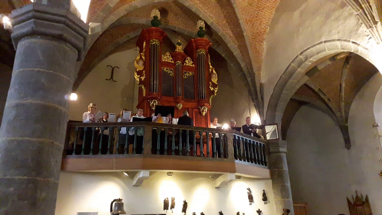 Armistice Gerpinnes 2018 4 100 ans de la fin de la guerre 14-18 Brabançonne chantée par la chorale