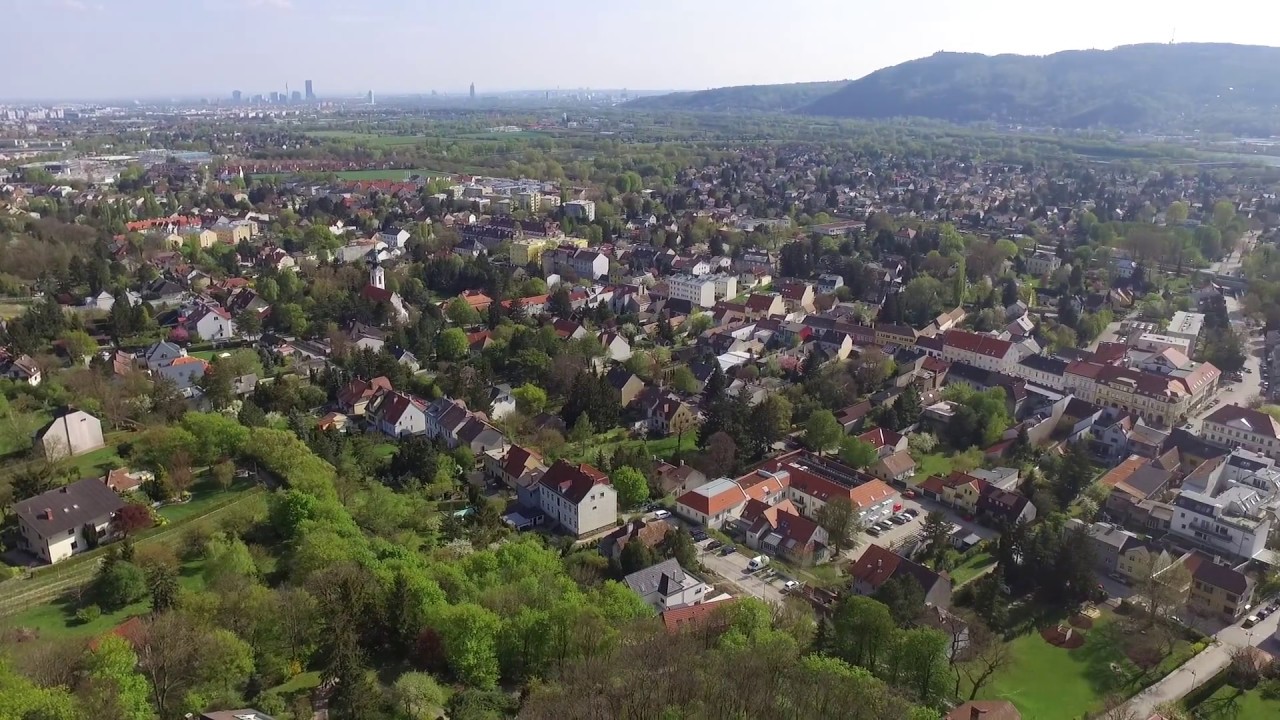 Drohnenflug über dem Bisamberg bei Wien