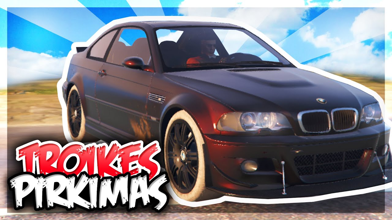 GTA V RP Lietuviškai - BMW TROIKĖS PIRKIMAS IR FULL TUNE